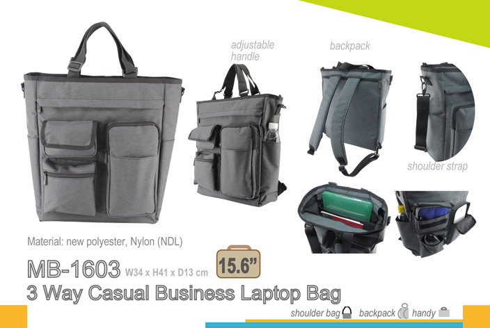 PEPBOY MB 1603 3 Way Casual Business Laptop Bag Buy Notebook